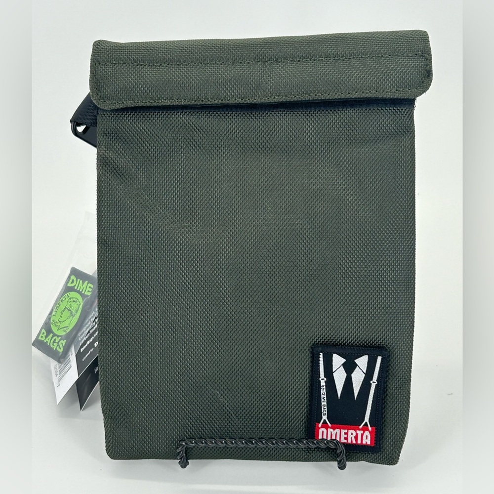 Dime Bags 7” Capo Green Smell Proof‎ Bag NEW with Tags